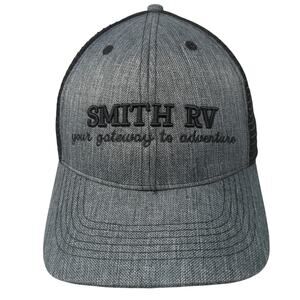 Smith RV Your Gateway To Adventure Snapback Trucker Hat Gray OS 360 Apparel